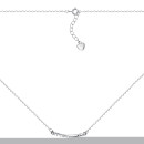 Серебряное колье с фианитом JC00659-K/12/1