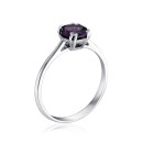 Серебряное кольцо с аметистом KRS 626-AM-R/12/5179