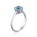 Серебряное кольцо с топазом KRS_626-TOP-R/12/16044