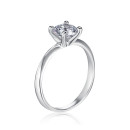 Серебряное кольцо с фианитом LR00360-R/12/1