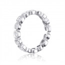 Срібна каблучка з фіанітами (ML13843A-R/12/1)