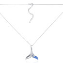 Серебряное колье с фианитами (MN12237AA-K/12/1511)