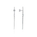 Серебряные серьги с фианитами (OE03344A-E/12/1)