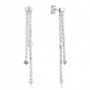 Серебряные серьги-пуссеты без вставки (OFAXD000077-E/12)