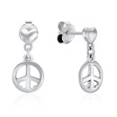 Серебряные серьги (ORT  8717 RH-E/12)