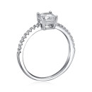 Серебряное кольцо с фианитами PA04164-R/12/1