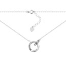 Серебряное колье с фианитами (PC05976)