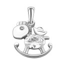 Серебряная подвеска с фианитами (PE40863)