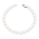 Серебряное колье с жемчугом (PS0907б)