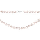 Серебряное колье с жемчугом (PS6738б)