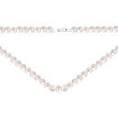 Серебряное колье с жемчугом (PS7740б)