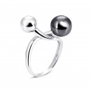 Серебряное кольцо (R32421-Y(wbp))