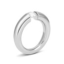 Серебряное кольцо с фианитом (R38639)