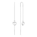 Серебряные серьги-протяжки (SE00494)