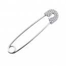 Серебряная булавка с фианитами (7177р-CZ)