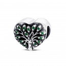 Серебряная бусина шарм Дерево (84725з*)