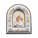 Серебряная икона Божией Матери Казанская (MA/E3106AX-K)