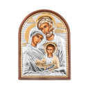 Серебряная икона «Святое Семейство» (EP1-015 PAG)