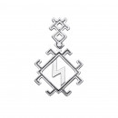 Серебряная подвеска-оберег «Руна “Сила”» (35030/12/1)