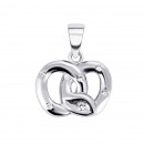 Серебряная подвеска с фианитами (2P12843)