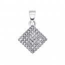 Серебряная подвеска с фианитами (2P17408)
