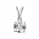 Серебряная подвеска с фианитами (3815р-CZ)