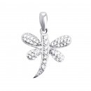 Серебряная подвеска с фианитами (P10667)