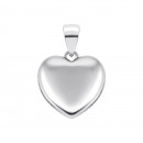 Серебряная подвеска Сердце (2P15775)