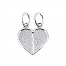 Серебряная подвеска Сердце (СК4001)