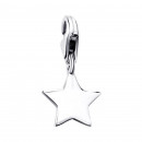 Серебряная подвеска (шарм) Звезда (574П.Rh)
