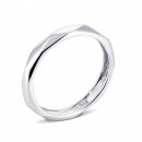 Серебряное кольцо (663К.Rh)