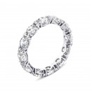 Серебряное кольцо с фианитами (10145)