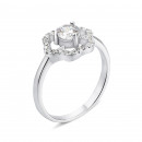 Серебряное кольцо с фианитами (PRS0864-R)