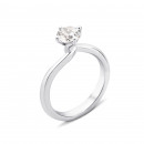 Серебряное кольцо с фианитом (PRS2082-6mm-R/12/1)