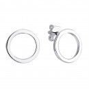 Серебряные пуссеты (20100)