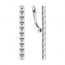 Серебряные серьги (920150)