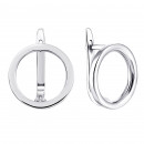 Серебряные серьги (СБ472с)