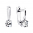 Серебряные серьги с фианитами (2269/1р-CZ)