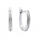 Серебряные серьги с фианитами (СК2Ф/1061)