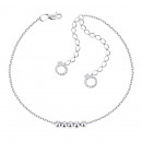 Серебряный браслет на ногу (75205б-Н)