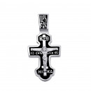Серебряный крестик. Распятие Христа (3111 Р)