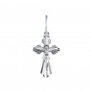 Серебряный крестик. Распятие Христа (3133-Ралм)