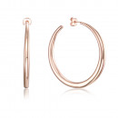 Серебряные позолоченные серьги-конго. Артикул 1AG1432R-E/17