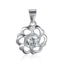 Серебряная подвеска с фианитом SP01043-P/12/1