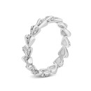 Серебряное кольцо с фианитами (SR38392)