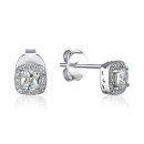 Серебряные серьги с фианитами SZDE00542-E/12/1