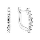 Серебряные серьги с фианитами (SZDE15063)