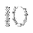 Серебряные серьги-конго (SZDE19621)