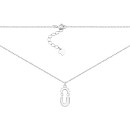 Серебряное колье (SZDN01567)