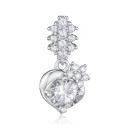 Серебряная подвеска с фианитами  SZDN08774-P/12/1